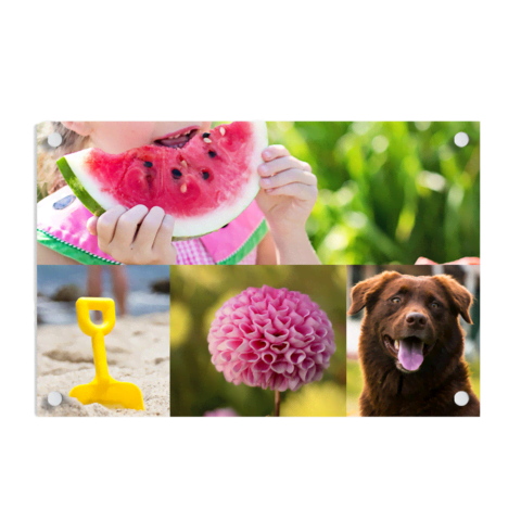 Foto op glas collage Foto op glas collage