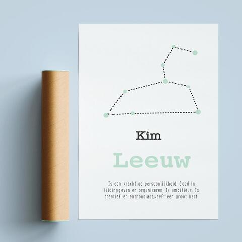 Hoe maak je een sterrenbeeld poster