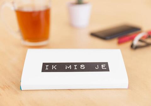 Persoonlijke Tony's Chocolonely wikkel