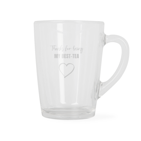 Gegraveerde theeglazen Gegraveerde theeglazen