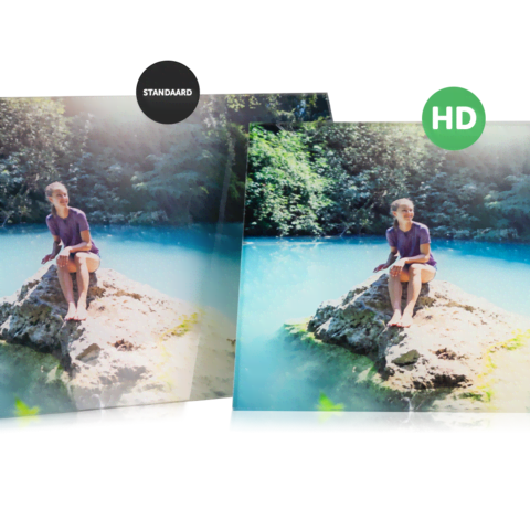 HD en standaard plexiglas