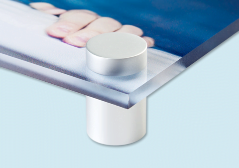 foto op plexiglas detail