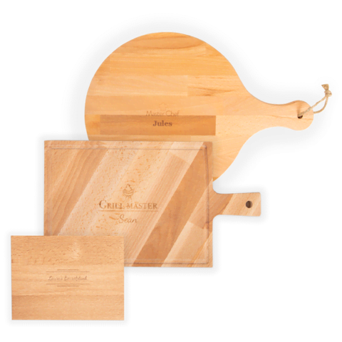 Geef een gegraveerde plank cadeau! Geef een gegraveerde plank cadeau!