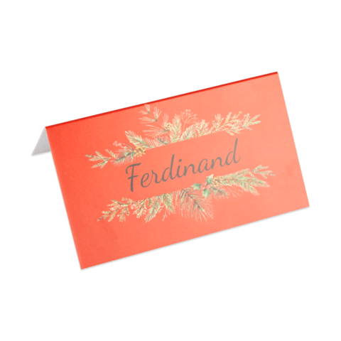 Naamkaartjes kerstdiner Naamkaartjes kerstdiner