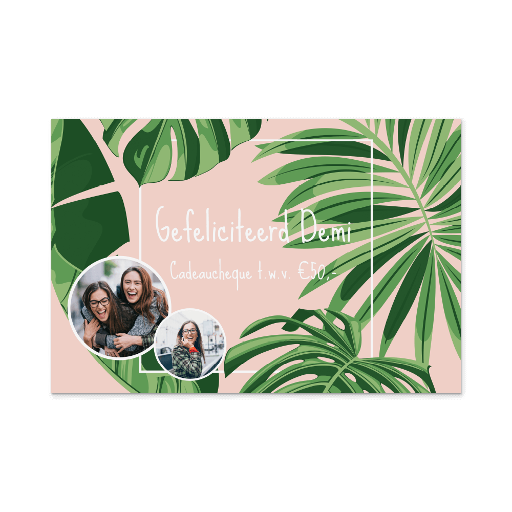 Cadeaucheque maken | Eigen ontwerp | Fotofabriek Cadeaucheque Maken | Eigen Ontwerp | Fotofabriek