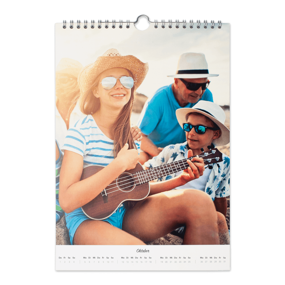 Fotokalenders a4 staand personaliseren Fotokalenders a4 staand personaliseren