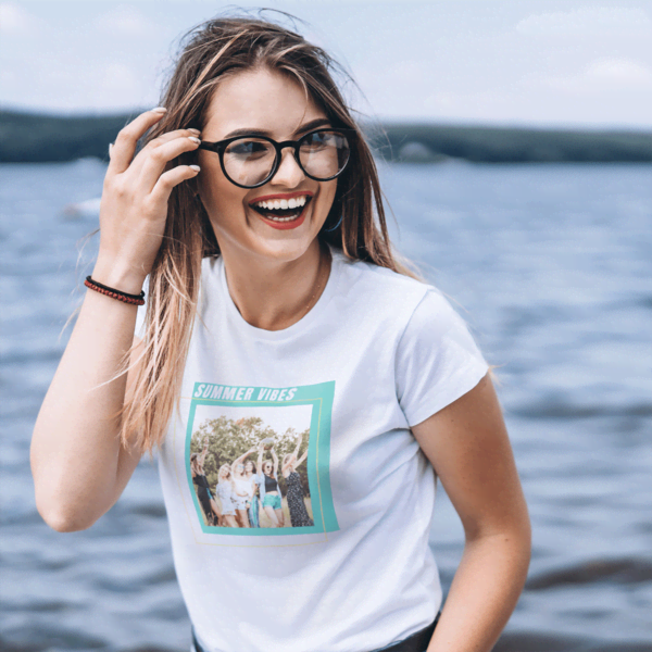 T shirt best sale met eigen foto