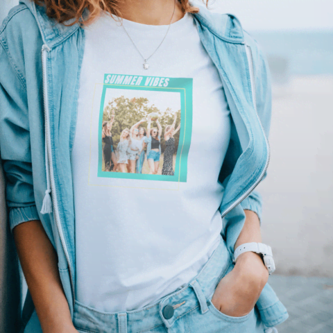 T-shirt met foto bedrukken | T-shirt opdruk | Fotofabriek