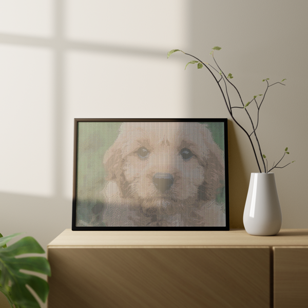 Diamond painting eigen foto