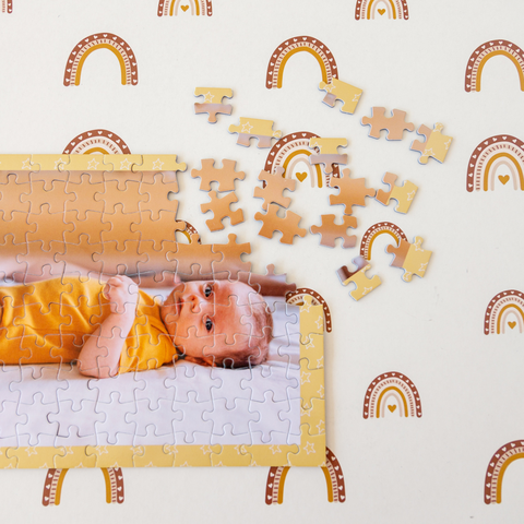 Kraamcadeau voor broer en zus fotopuzzel Kraamcadeau voor broer en zus fotopuzzel