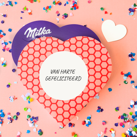 Verjaardagscadeau voor haar Milka