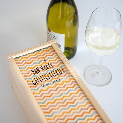 Verjaardagscadeau voor haar wijnkist