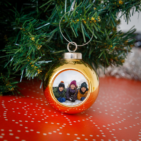 Kerstcadeau voor kinderen kerstbal