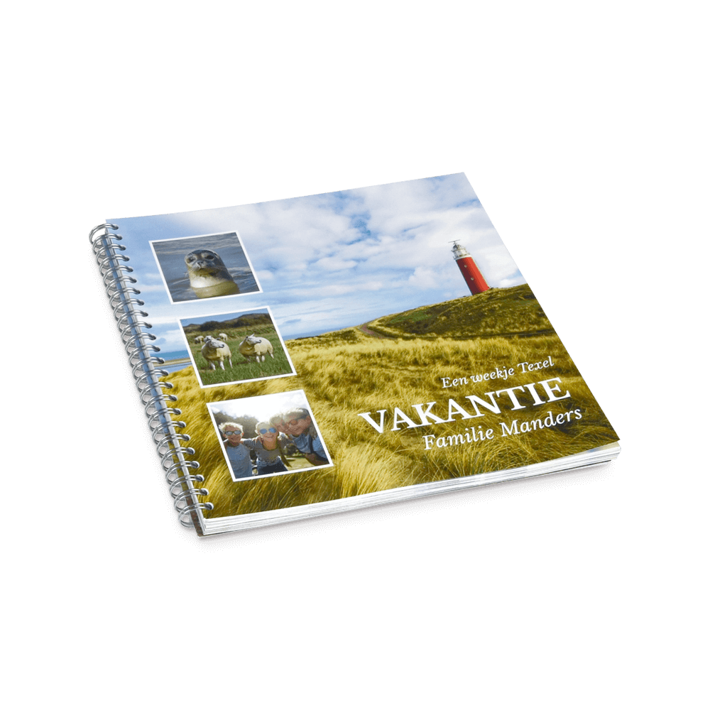 Fotoboek spiraal 21x21 Fotoboek spiraal 21x21