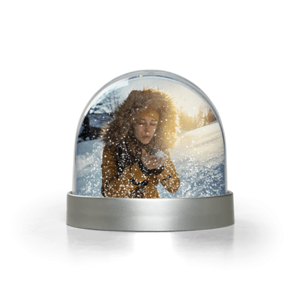 Kerst Sneeuwbol - Decoratieve Winter Sneeuwglobe met Dorpje