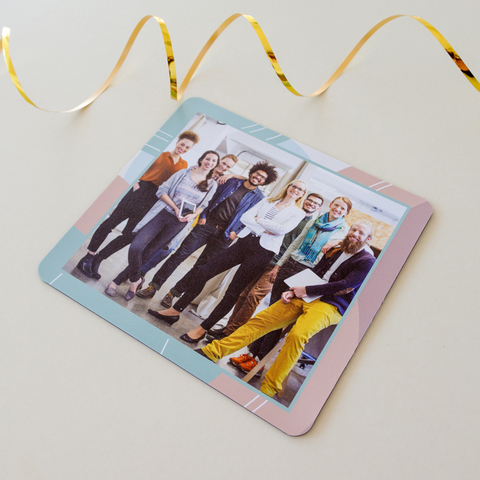 Jubileumcadeau voor haar muismat