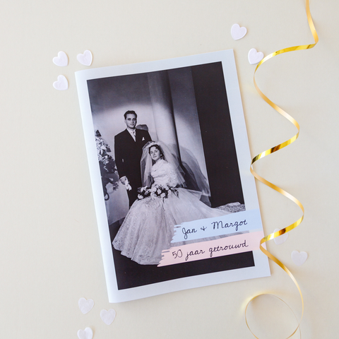 Jubileumcadeau voor opa en oma tijdschrift