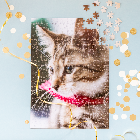 Geslaagd cadeau voor haar fotopuzzel