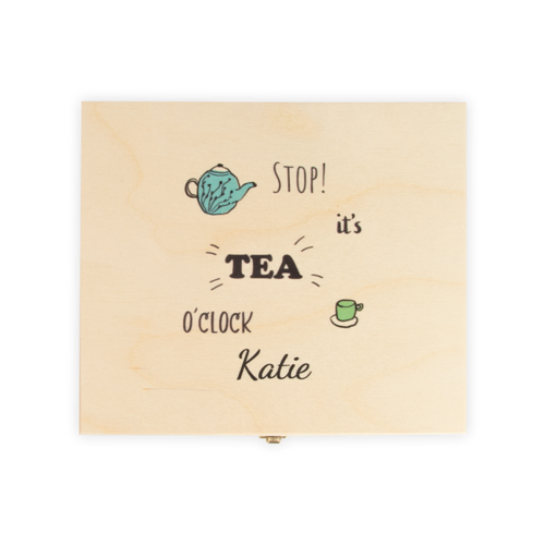 Theedoos bedrukken Theedoos bedrukken