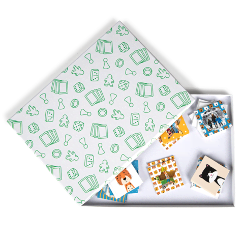 Geheugenspel doos