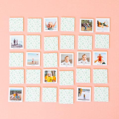 Kraamcadeau voor broer en zus geheugenspel 