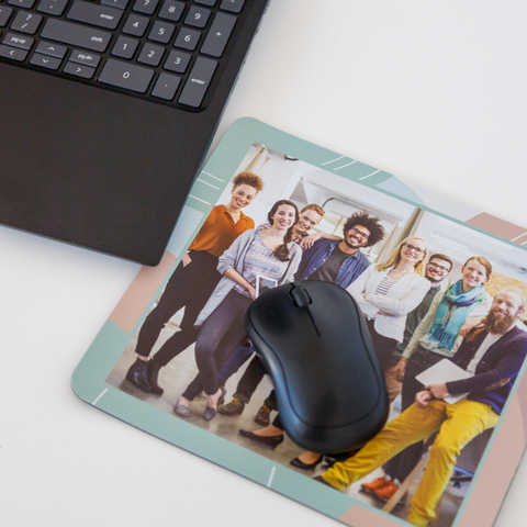 Afscheidscadeau werkgever muismat