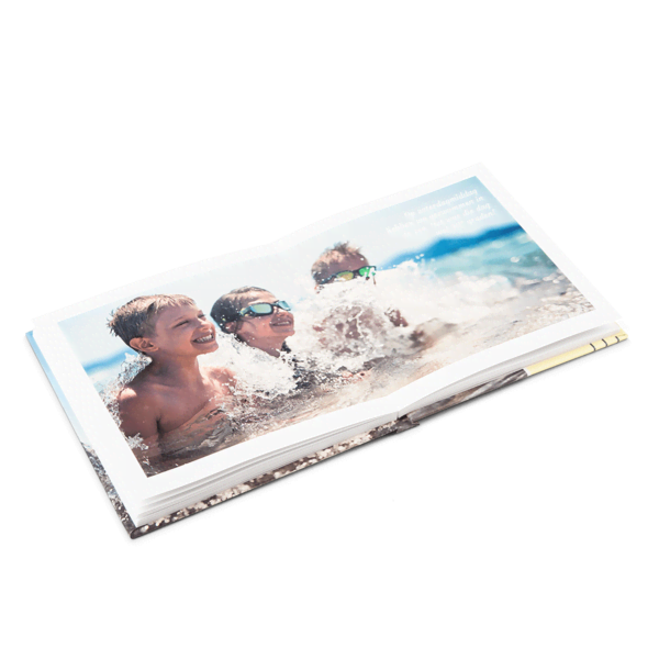 Vlakliggend vierkant fotoboek maken!