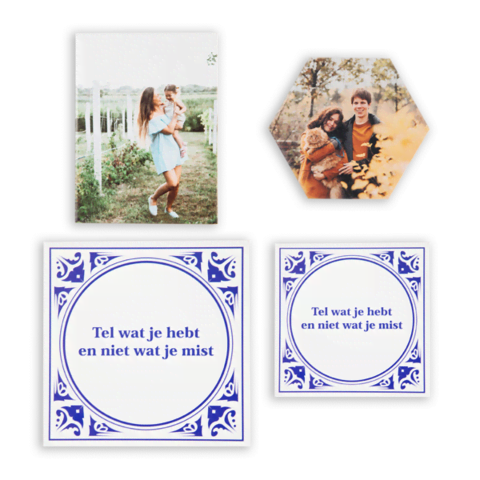 Tegeltje bedrukken Tegeltje bedrukken