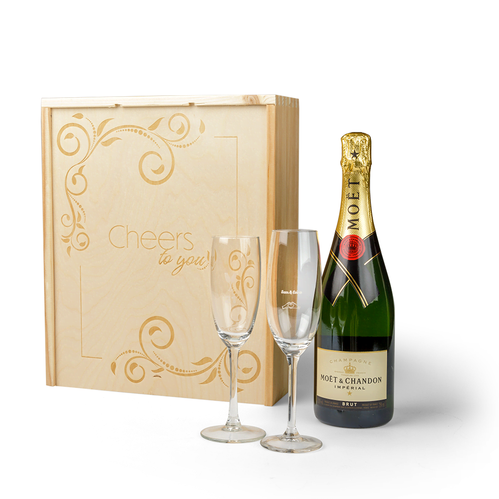 Champagne geschenkset