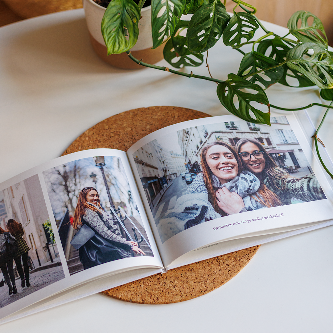 Grønn fotoboek a4 liggend ontwerpen Grønn fotoboek a4 liggend ontwerpen