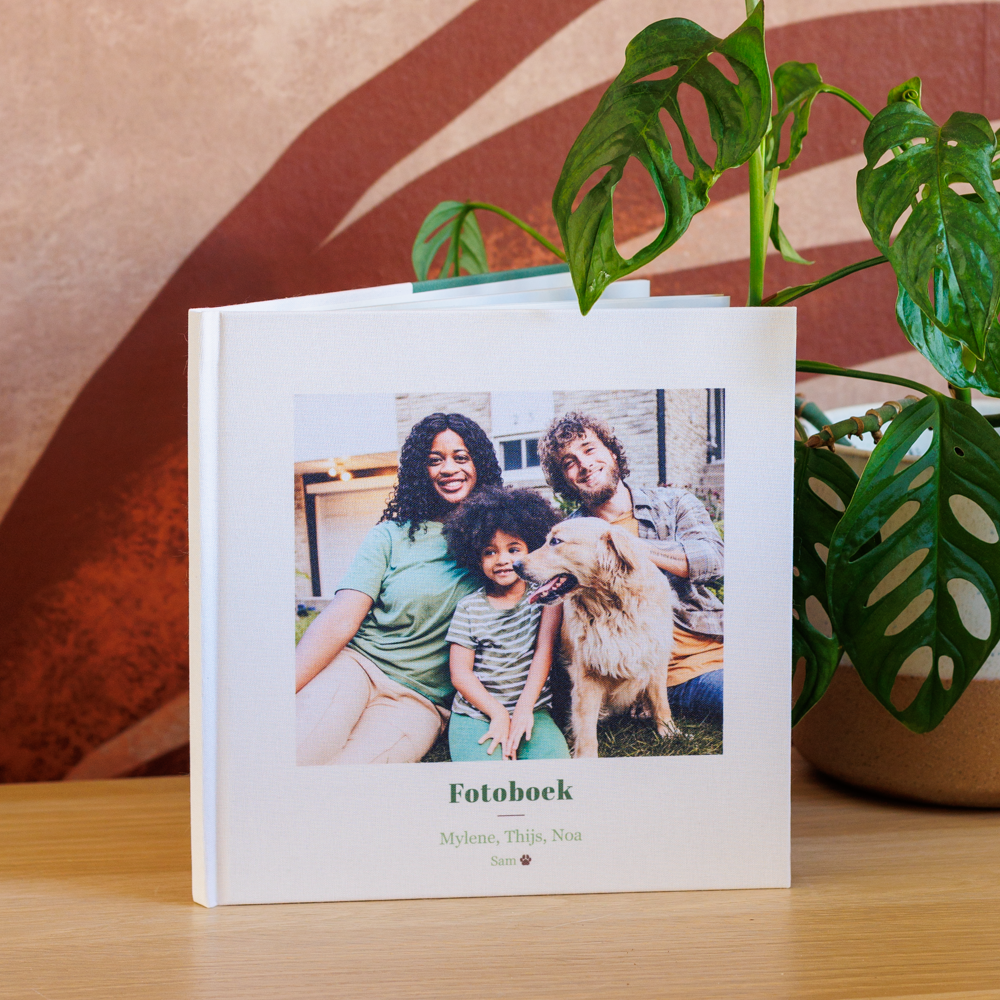 Grønn fotoboek 15x15 vierkant maken Grønn fotoboek 15x15 vierkant maken