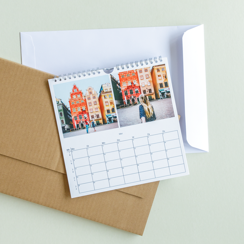 Brievenbuscadeau: Fotokalender
