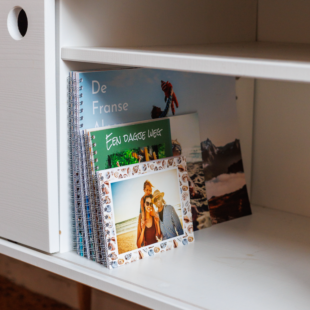 Spiraal Fotoboek A5 Staand Spiraal fotoboeken