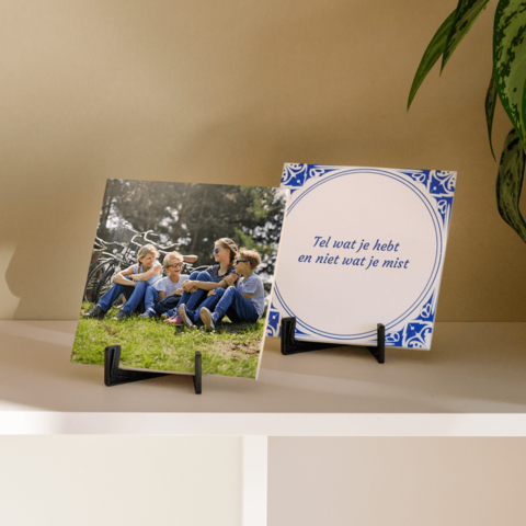 Tegels met foto