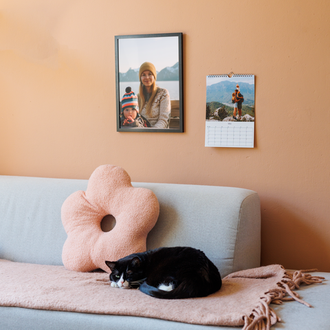 Jaarkalender met verjaardagen