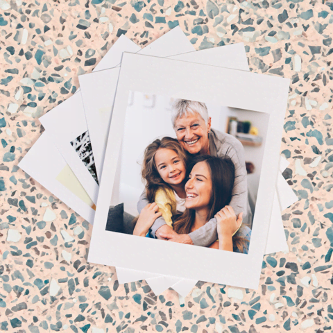 Retroprints voor Moederdag Retroprints voor Moederdag