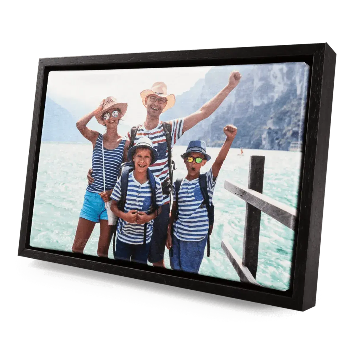 Foto op canvas met lijst Gebruik je eigen foto’s Fotofabriek