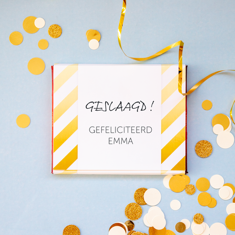 Cadeau rijbewijs gehaald Merci