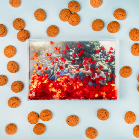 Sinterklaascadeau voor haar glitterblok