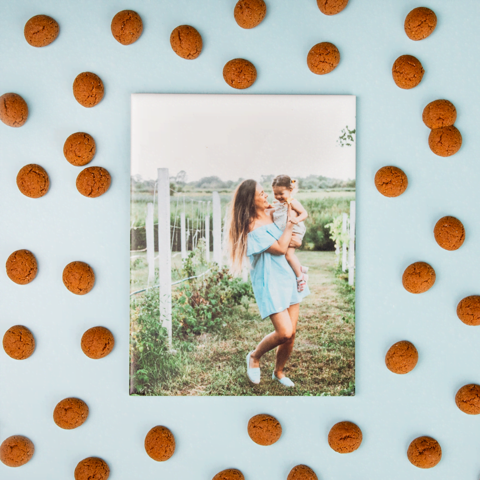 Sinterklaascadeau voor haar tegeltje