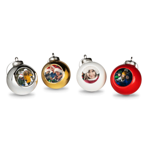 Kerstdiner kerstballen