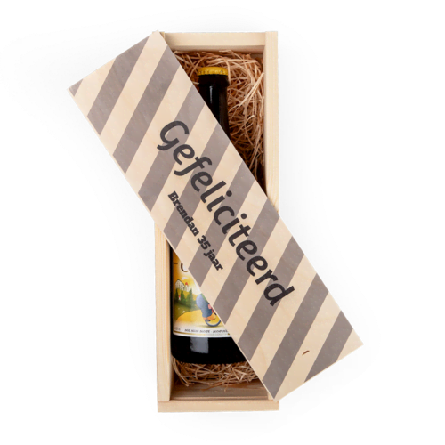 Laat je eigen bierkist bedrukken! Laat je eigen bierkist bedrukken!