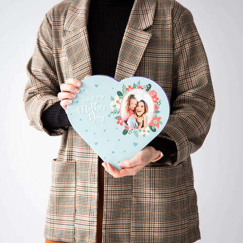 Kerstchocolade Milka Hart