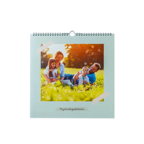 Verjaardagskalender voorkant