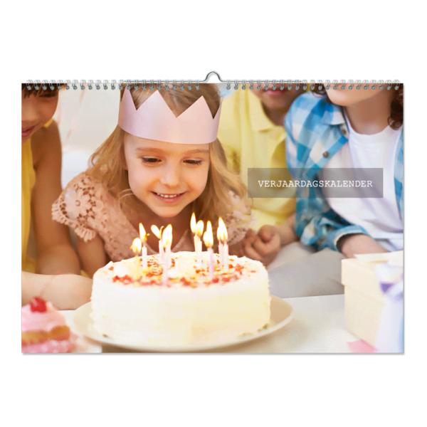Verjaardagskalender A3 Liggend