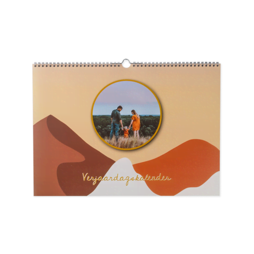 Verjaardagskalender A3 Liggend