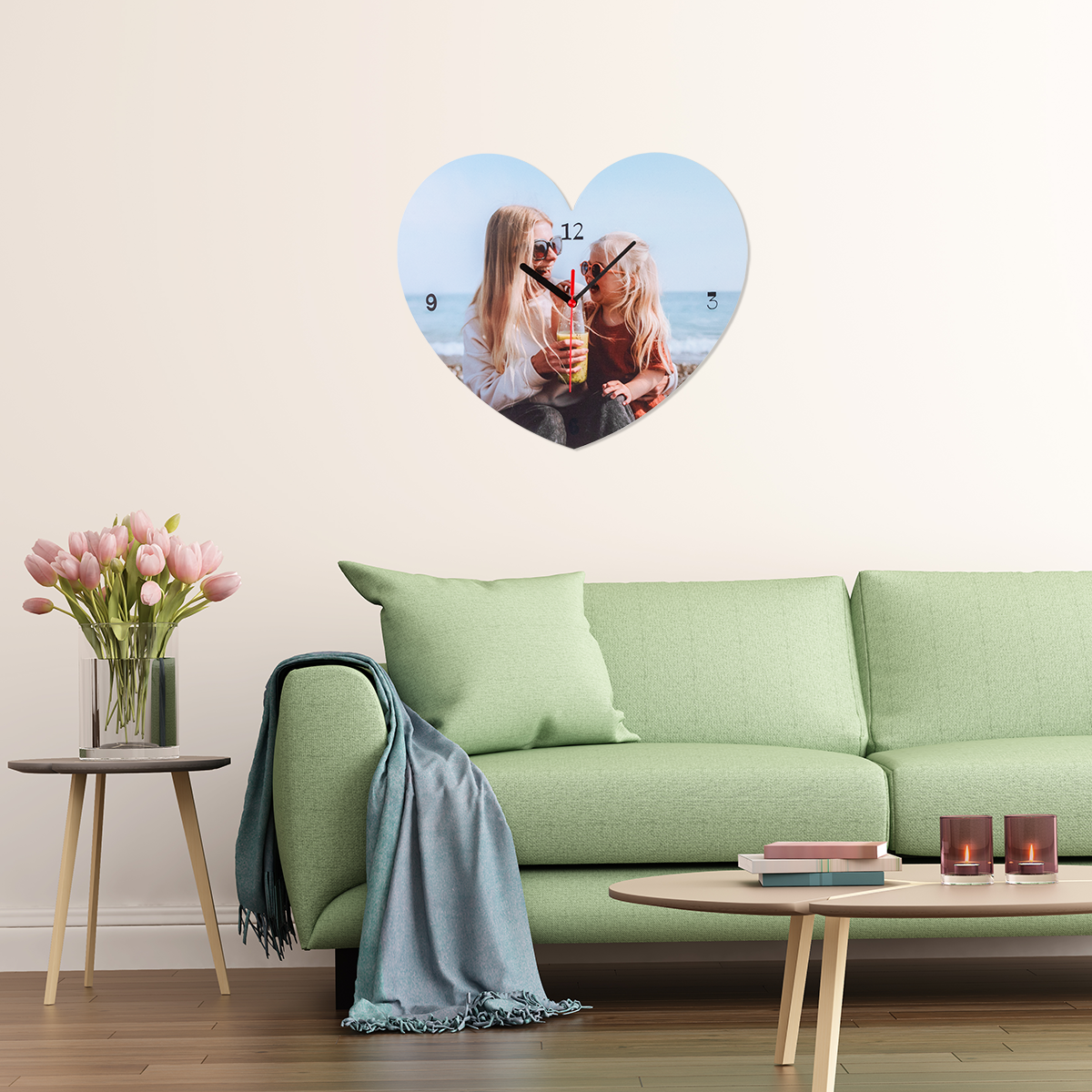 Klok met eigen foto maken