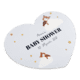 Placemat hart schuin