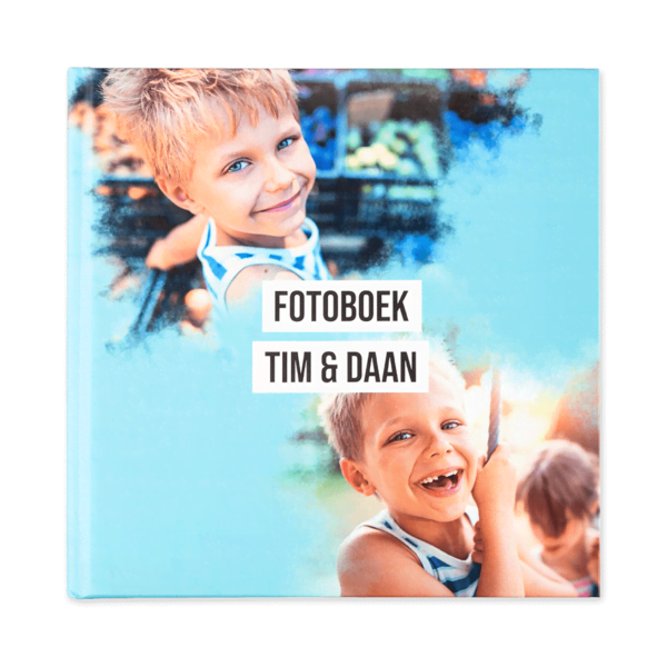 Kartonnen boekje voorkant Kartonnen boekje voorkant