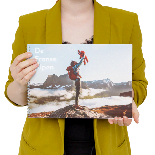 Fotoboek spiraal A4 Liggend